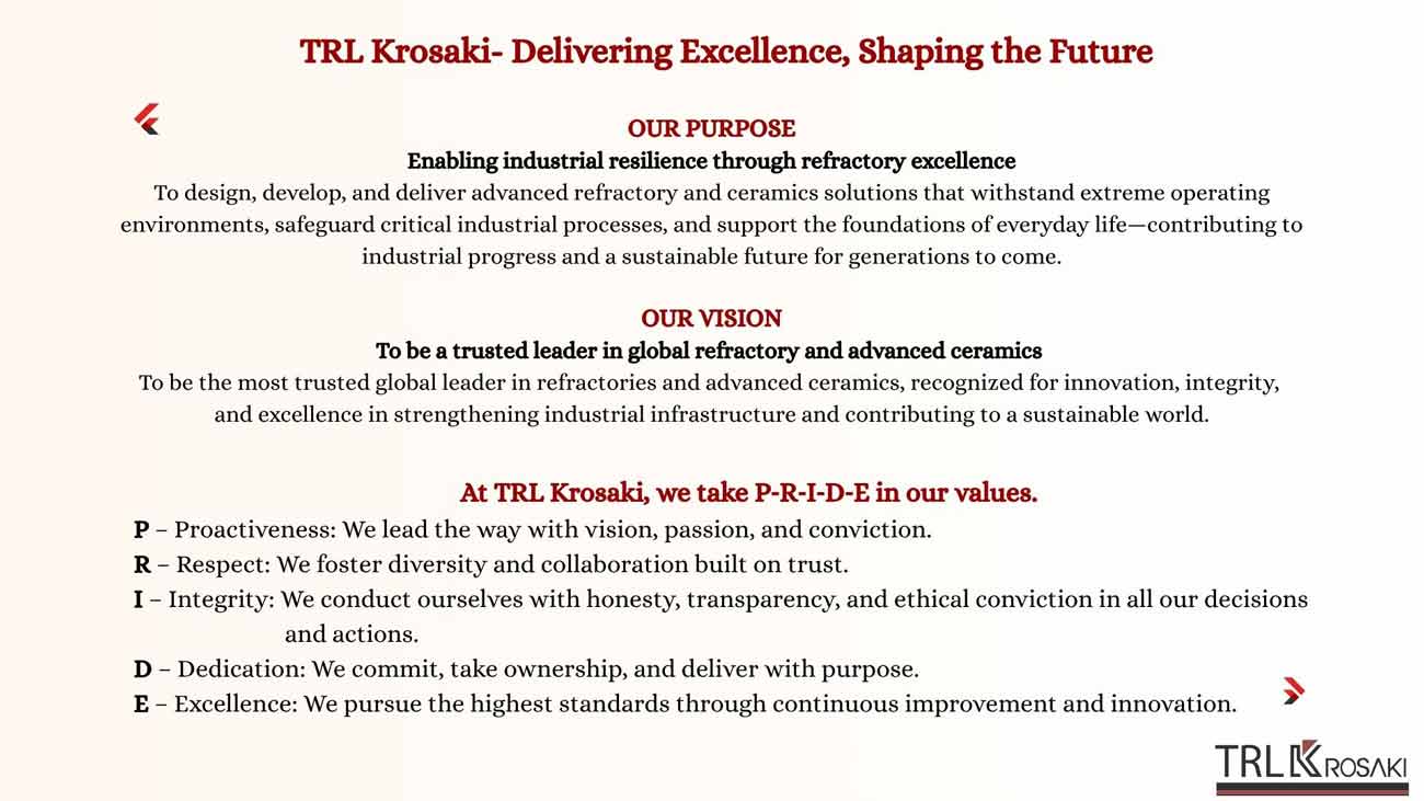 TRL Krosaki- Delivering Excellence, Shaping the Future